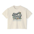 WOMEN'S BLESSED & SUPPRESSED BOXY TEE