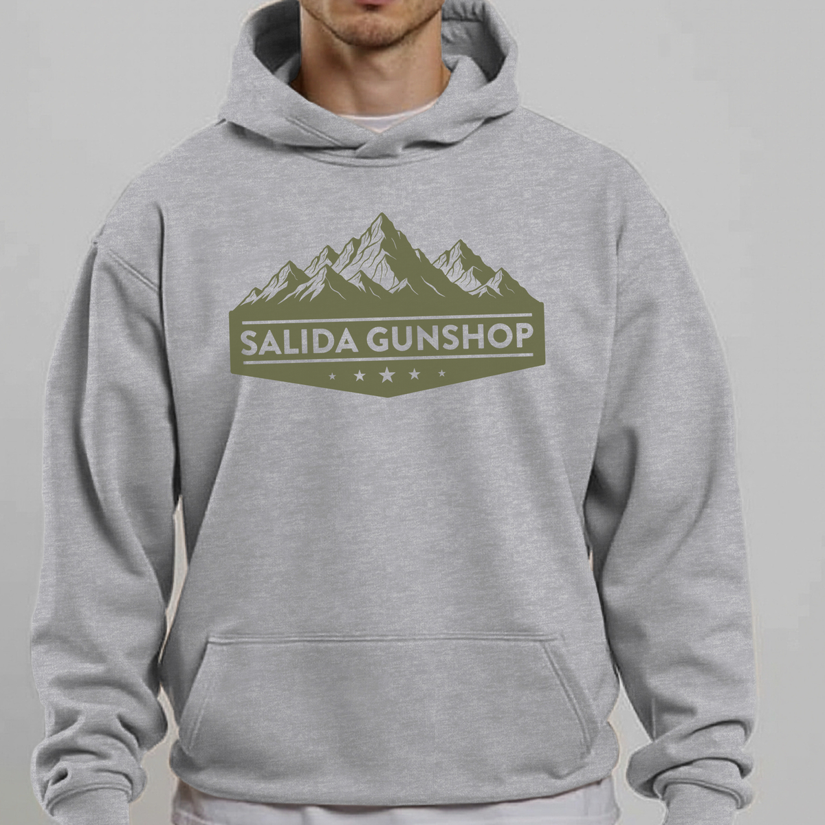 Salida Gunshop Mountain Logo Hoodie