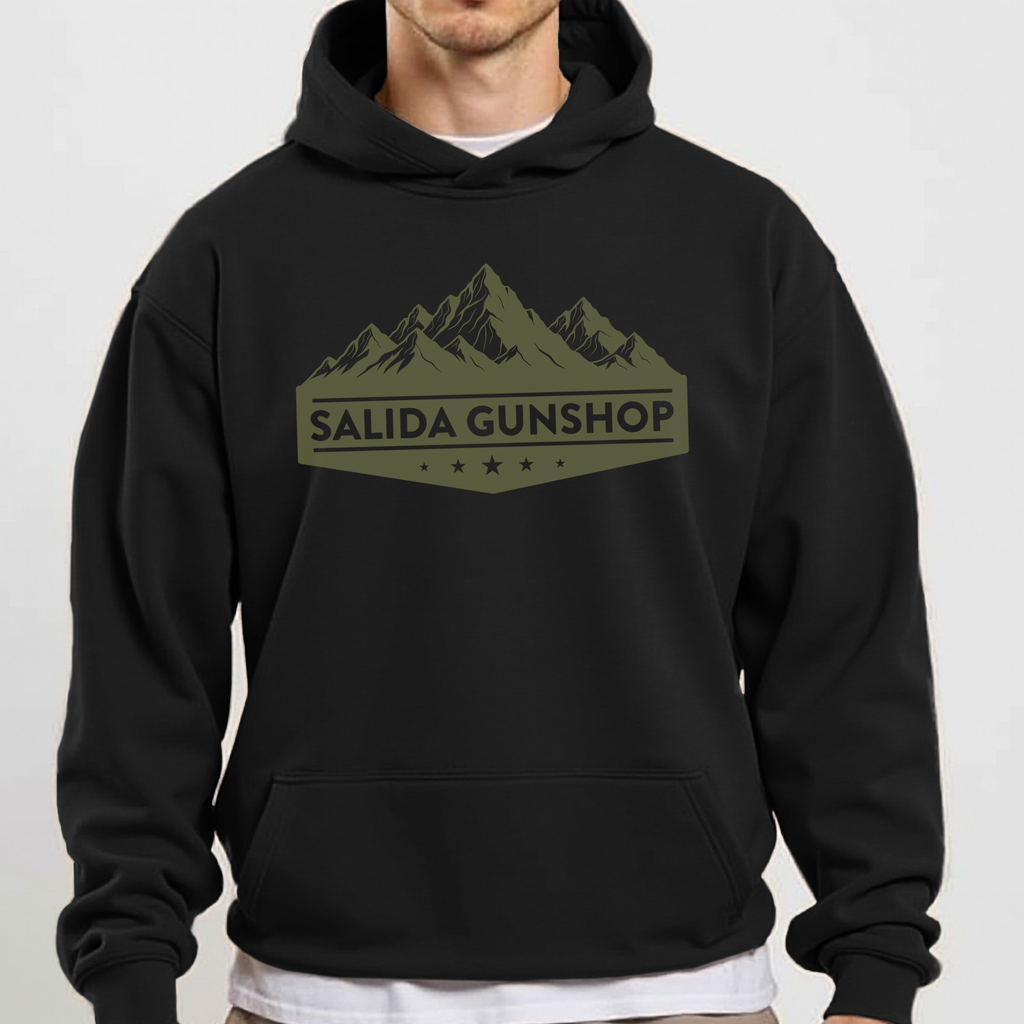 Salida Gunshop Mountain Logo Hoodie