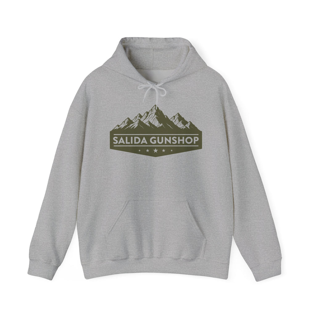 Salida Gunshop Mountain Logo Hoodie