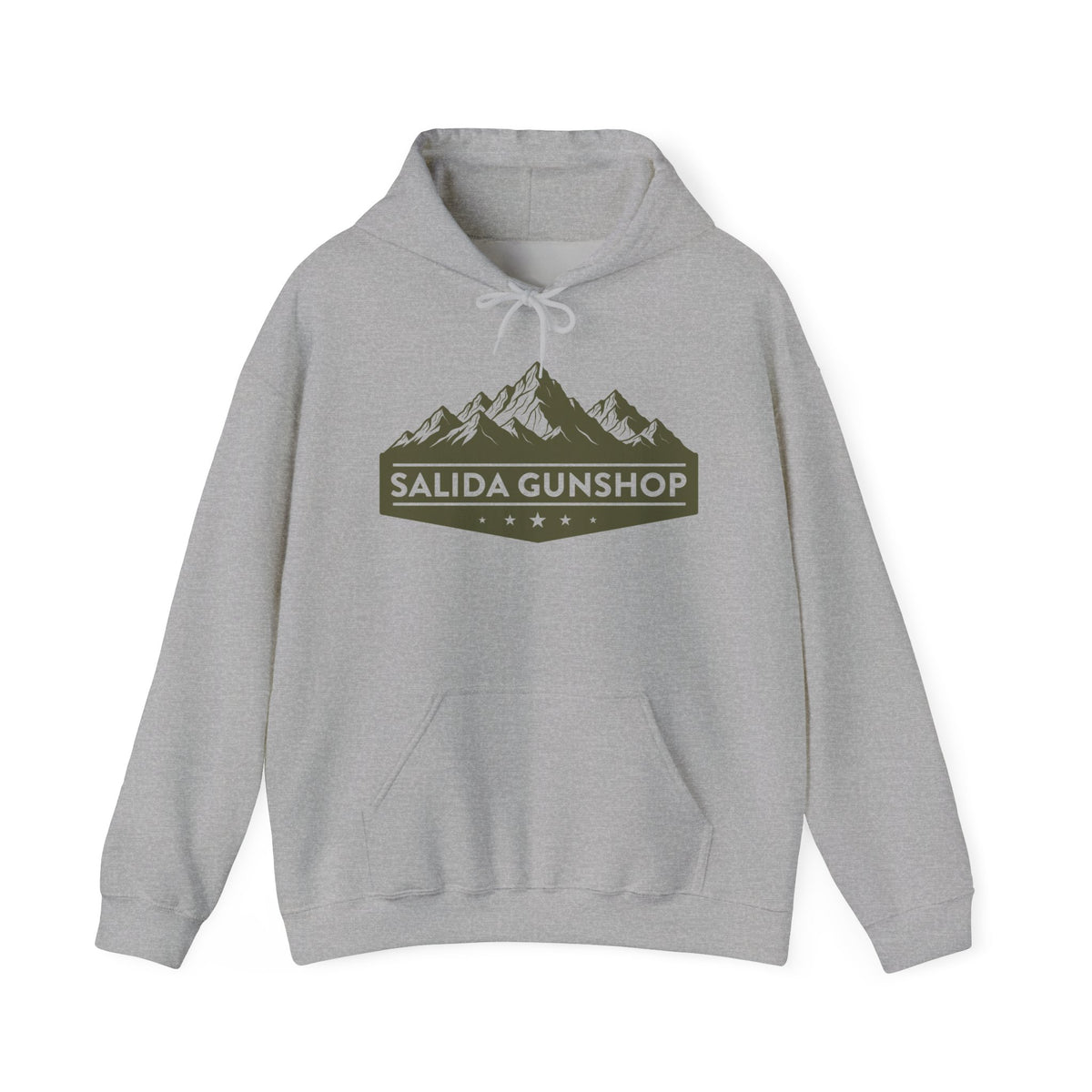 Salida Gunshop Mountain Logo Hoodie