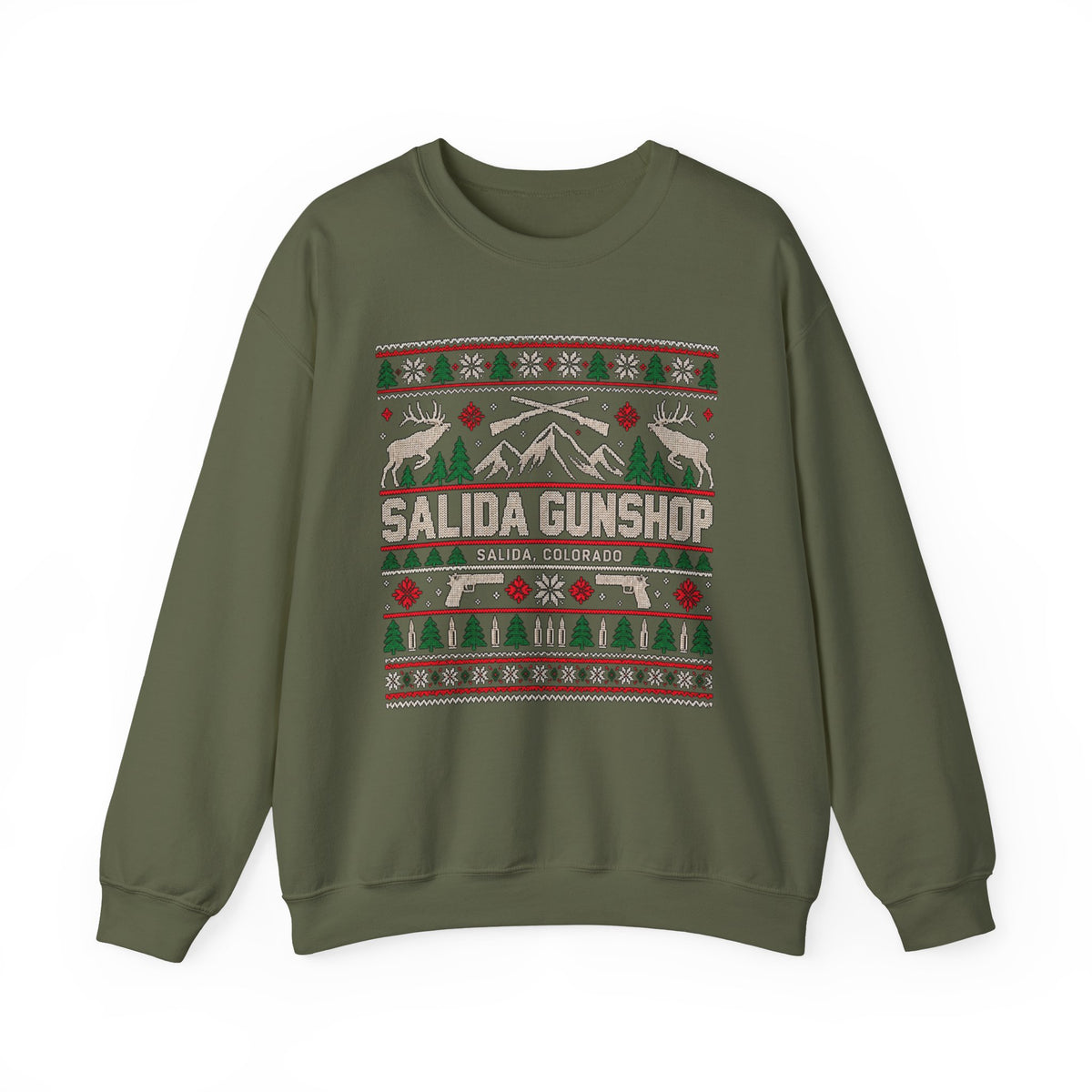 Salida Gunshop Ugly Christmas Sweater