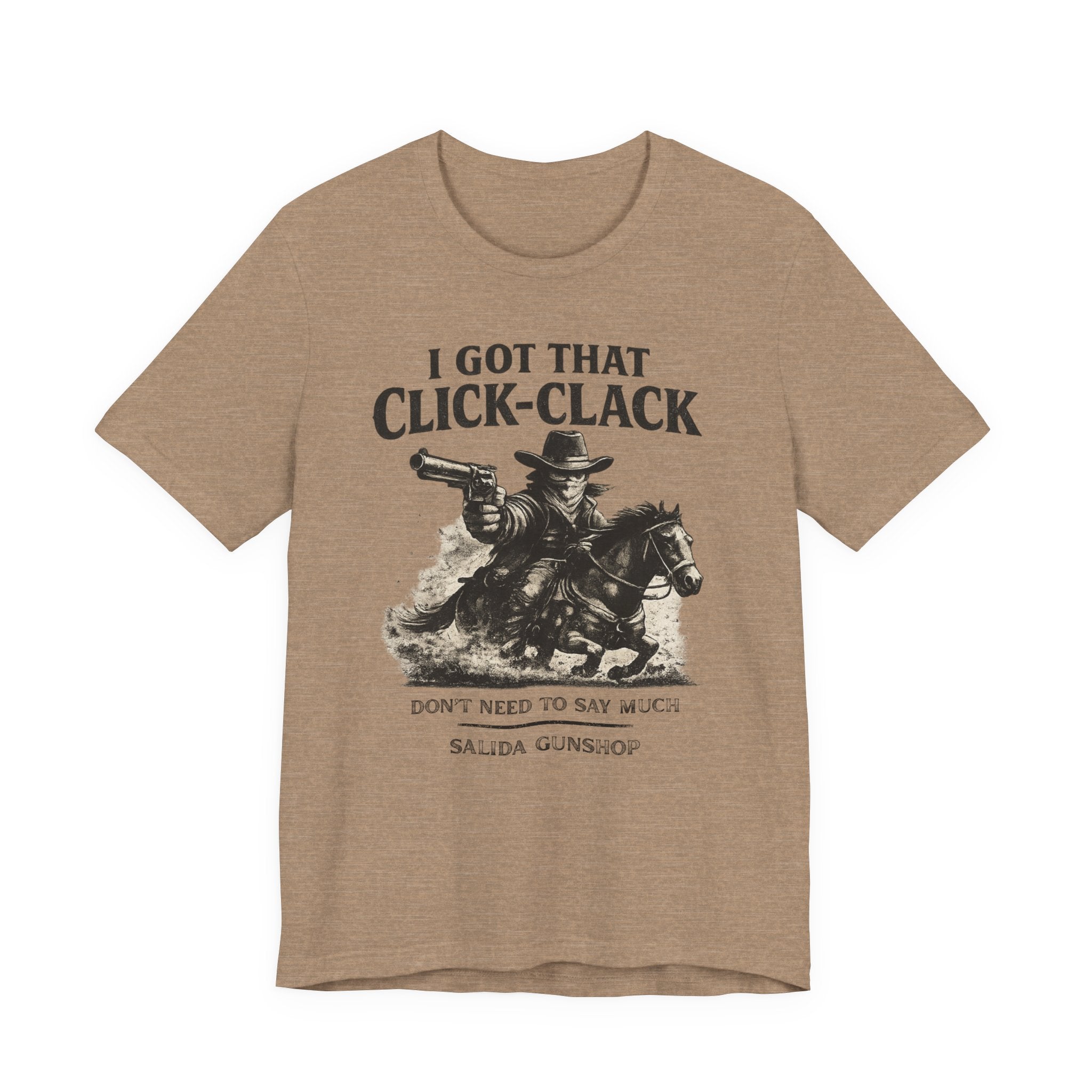 CLICK CLACK WESTERN TEE