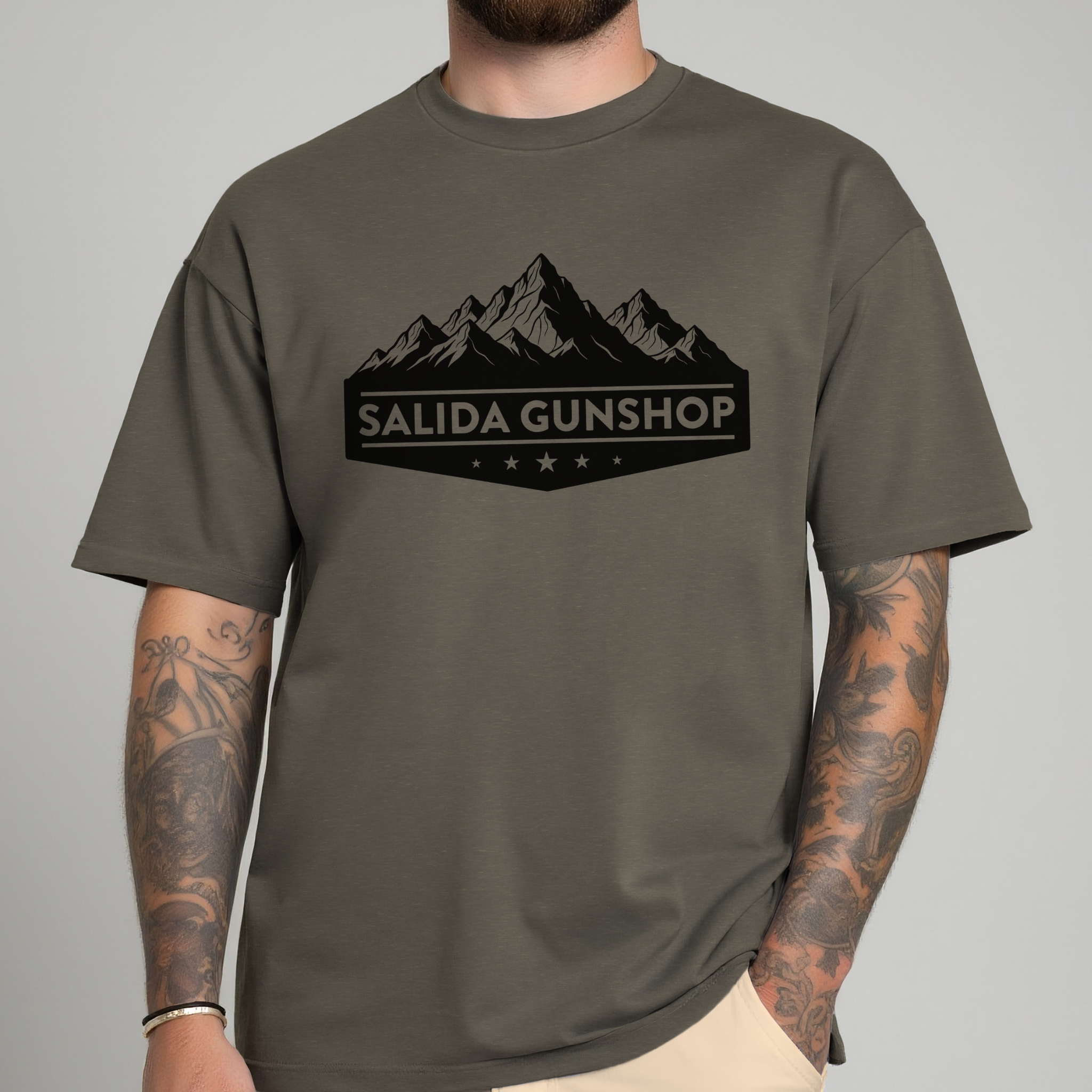 SGS MOUNTAIN LOGO TEE