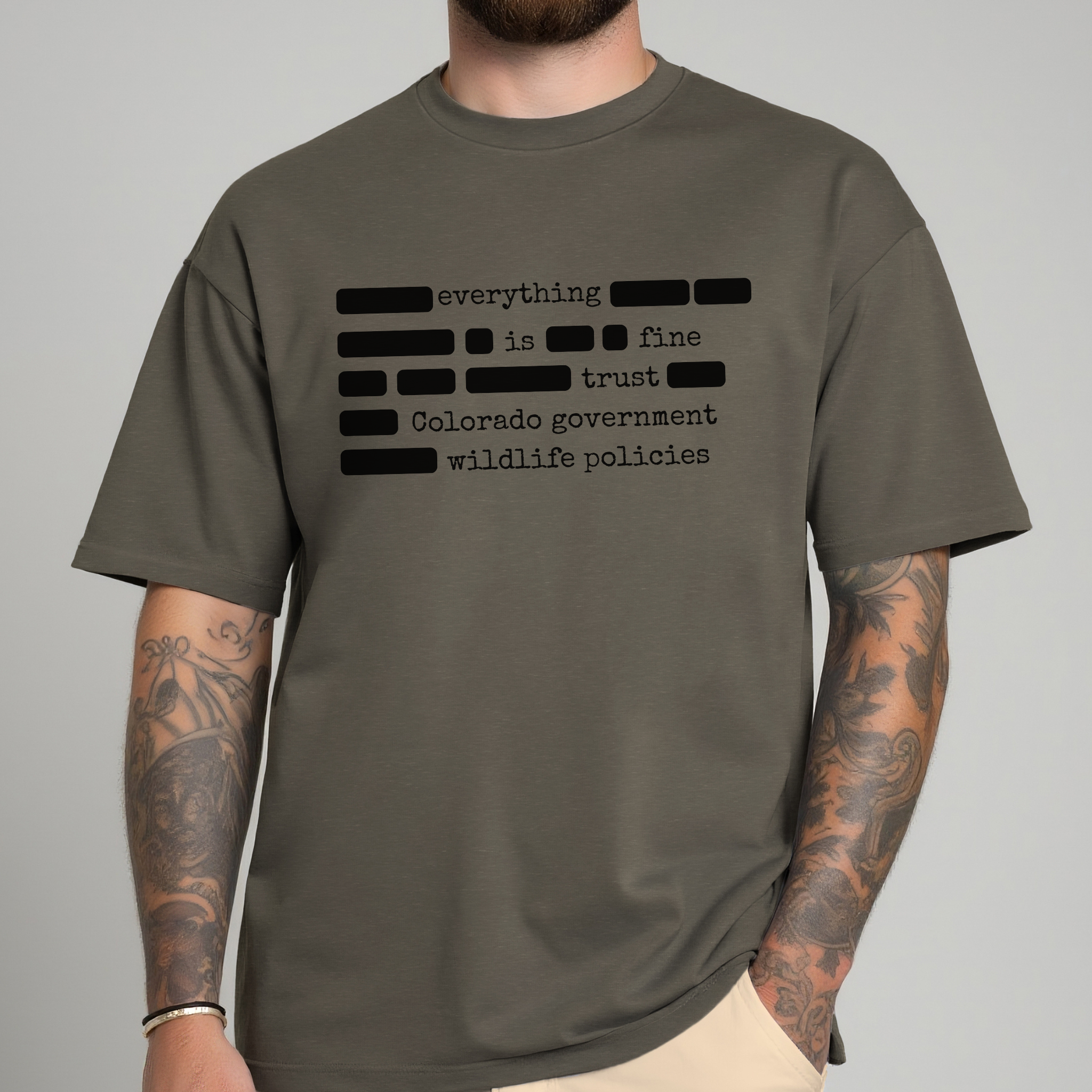 SGS REDACTED TEE