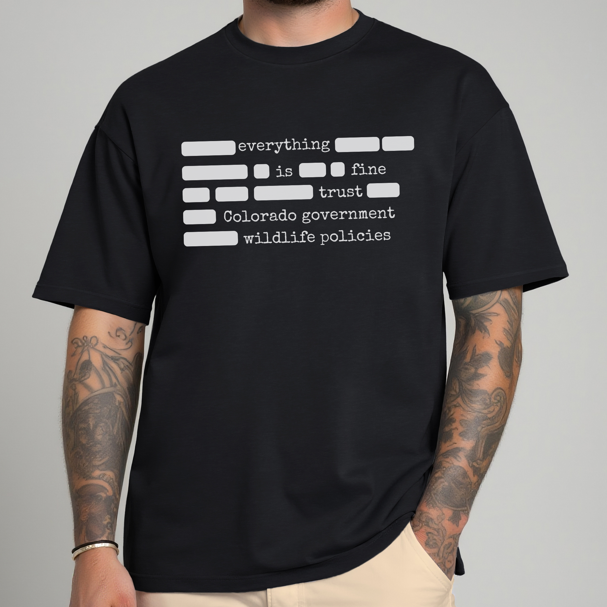 SGS REDACTED TEE