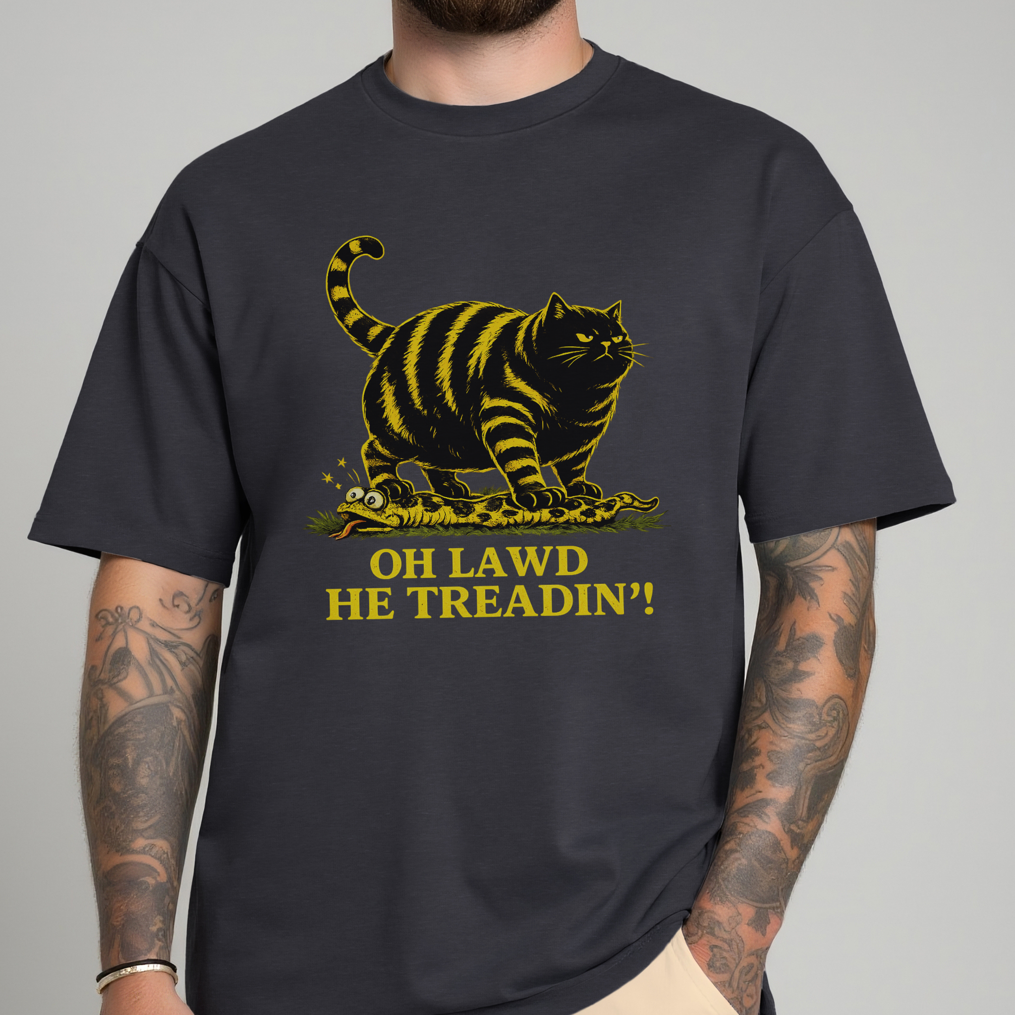 OH LAWD HE TREADIN' TEE