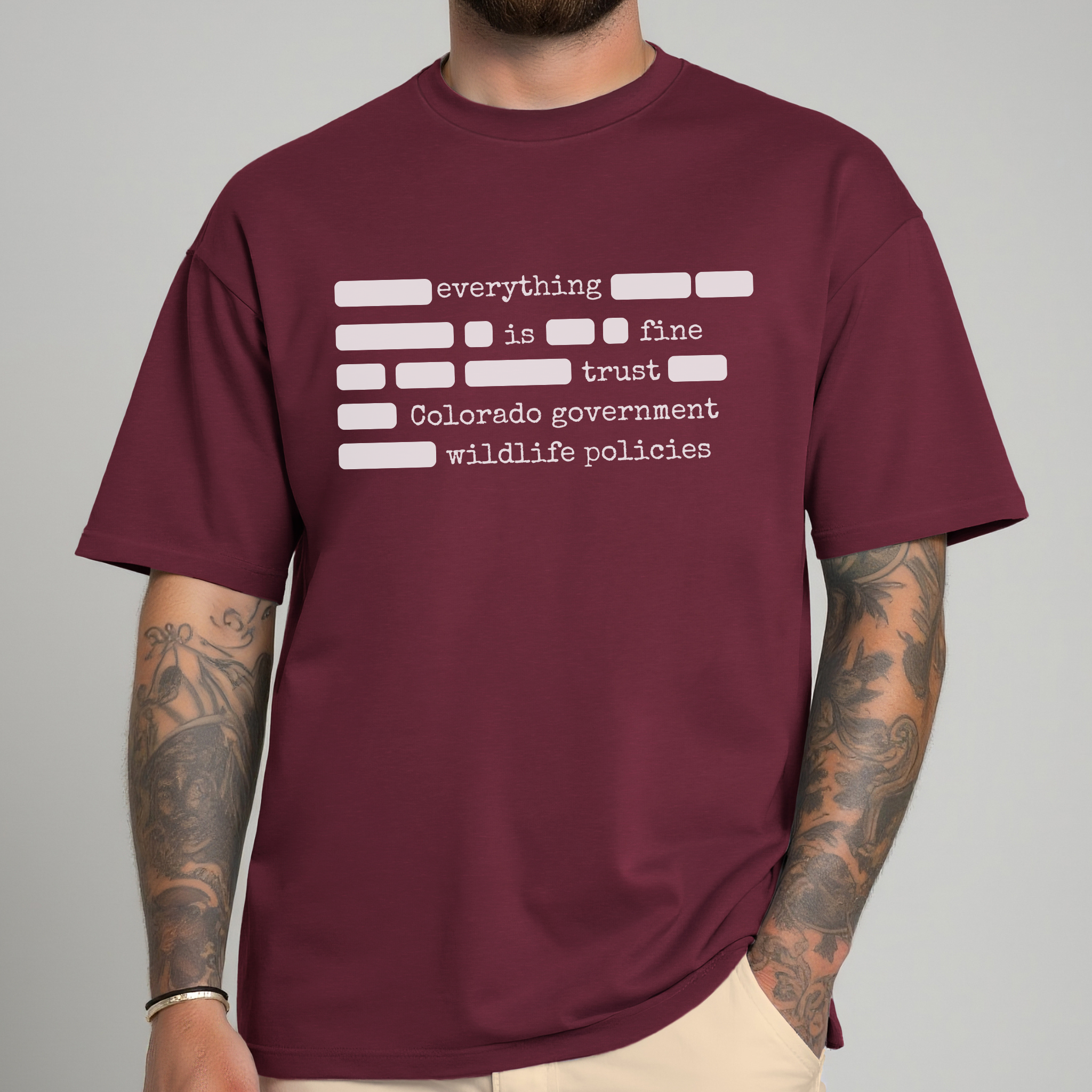 SGS REDACTED TEE