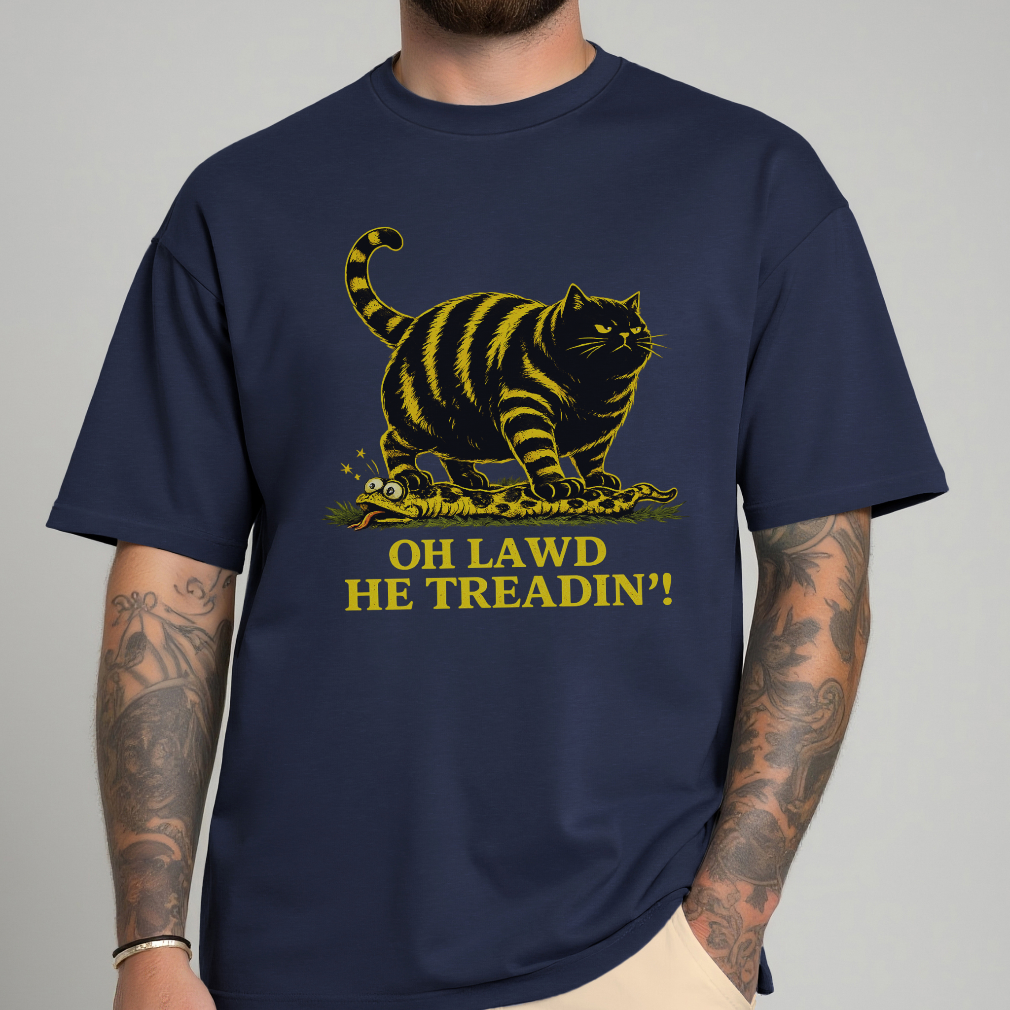 OH LAWD HE TREADIN' TEE