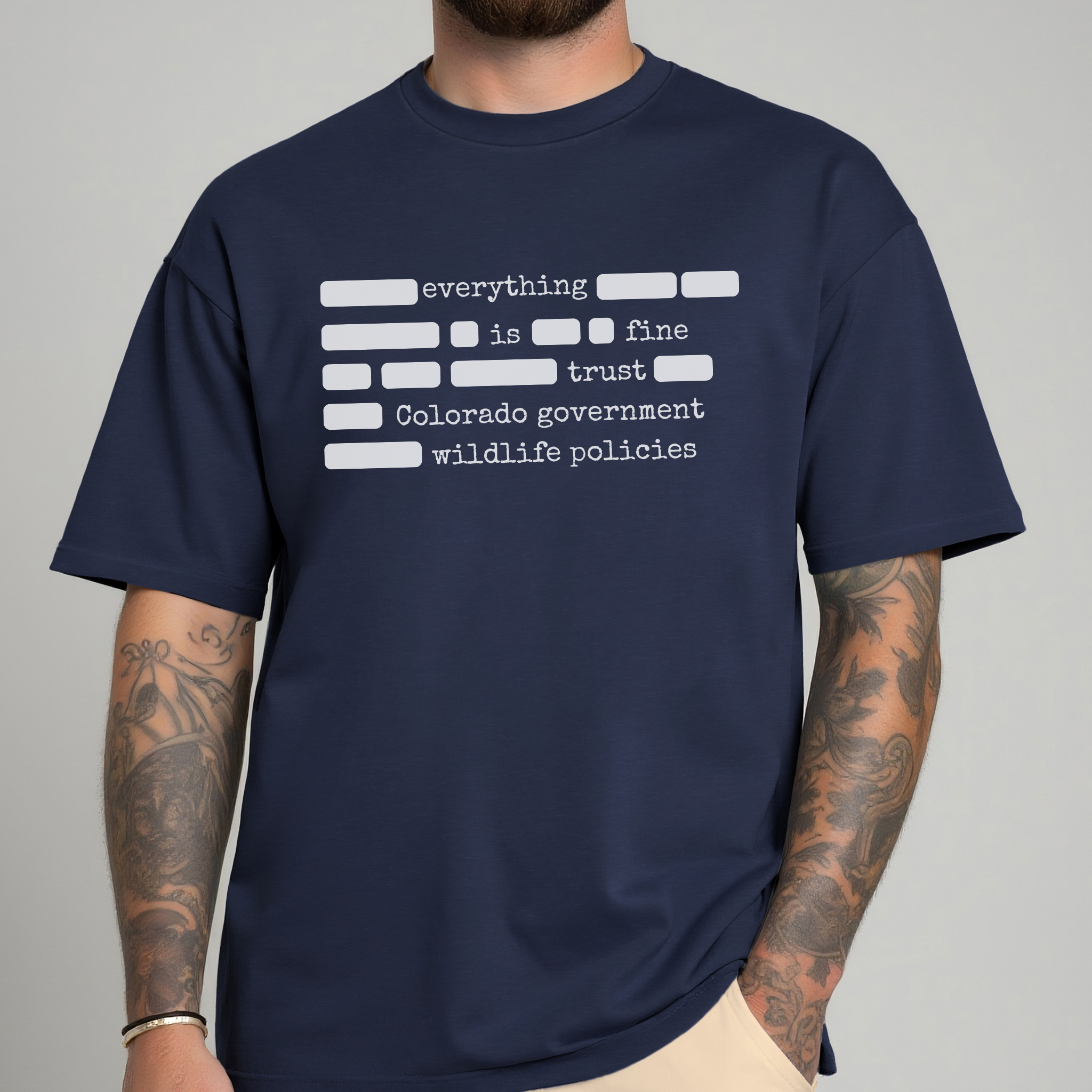 SGS REDACTED TEE