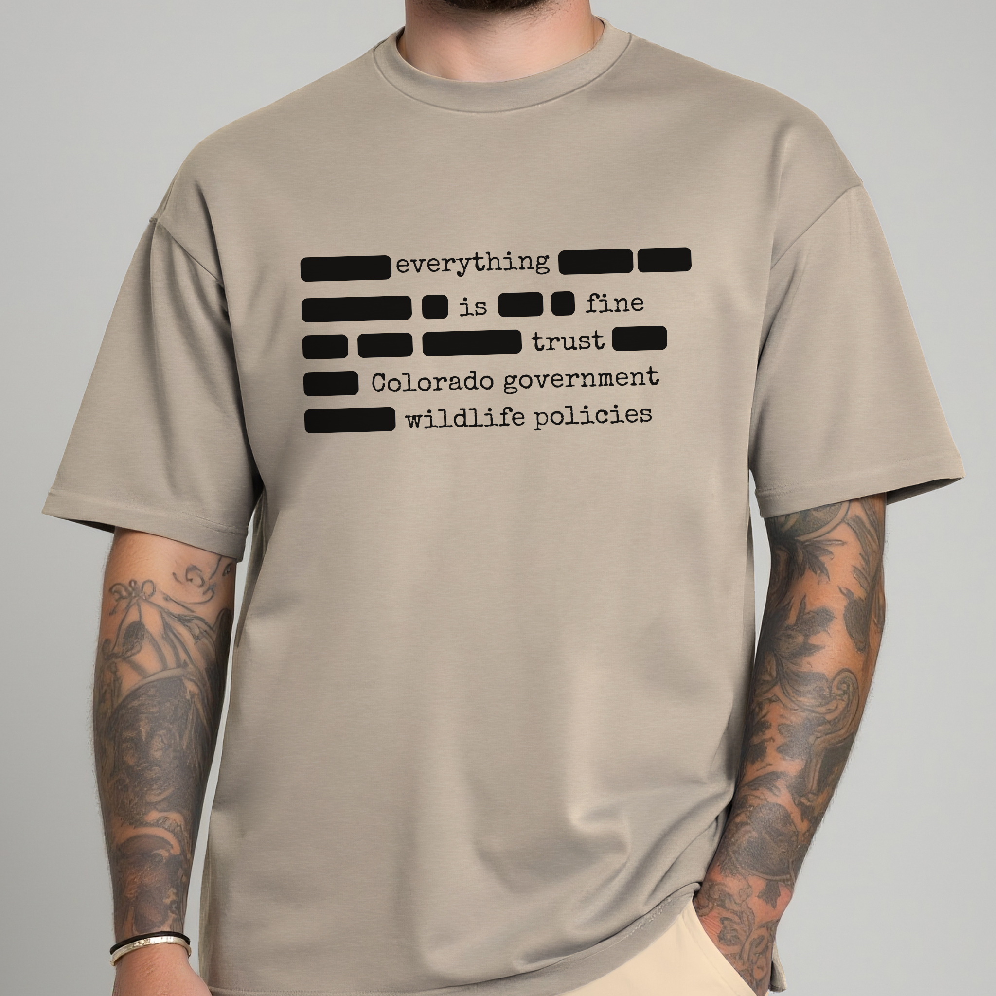 SGS REDACTED TEE