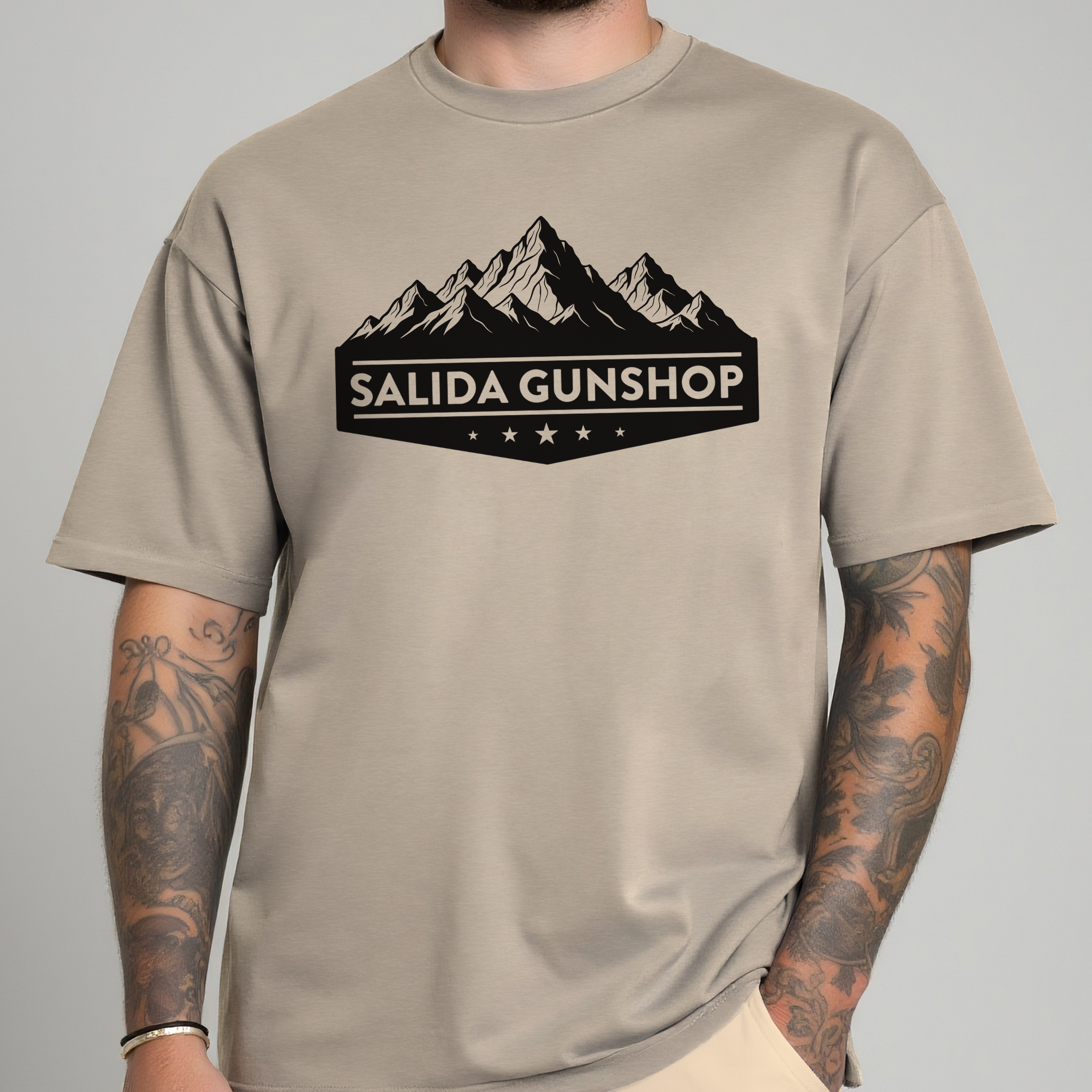 SGS MOUNTAIN LOGO TEE